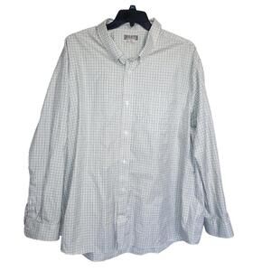 Mens Duluth Trading Company Long Sleeve Plaid Button Up Shirt Size 4XL